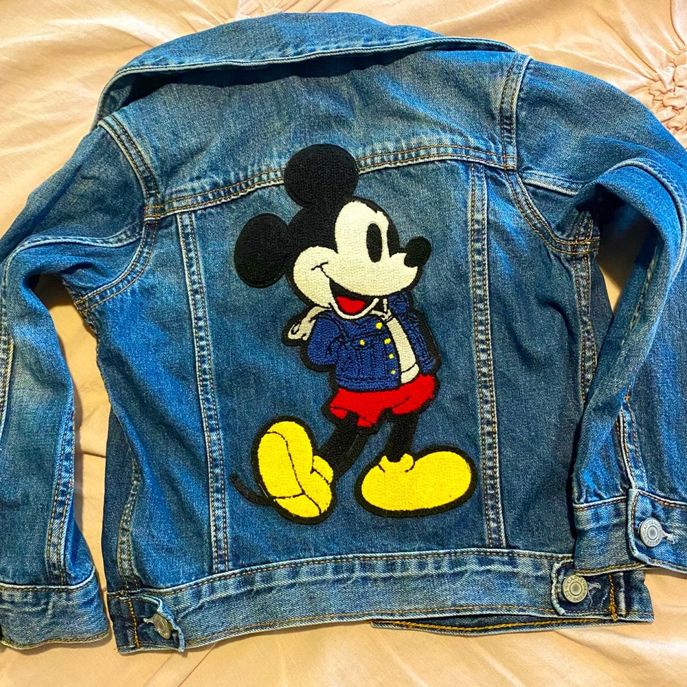 Boys Mickey Denim Jacket